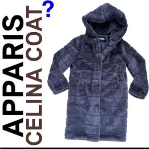 Apparis Gray Celina Coat
